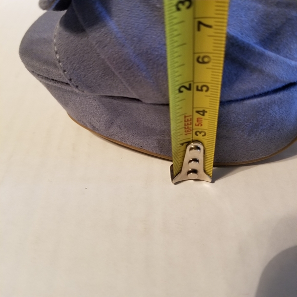 Y2K Charlotte Rouse Boho Jean Platform Heels SZ 10 - Picture 3 of 8